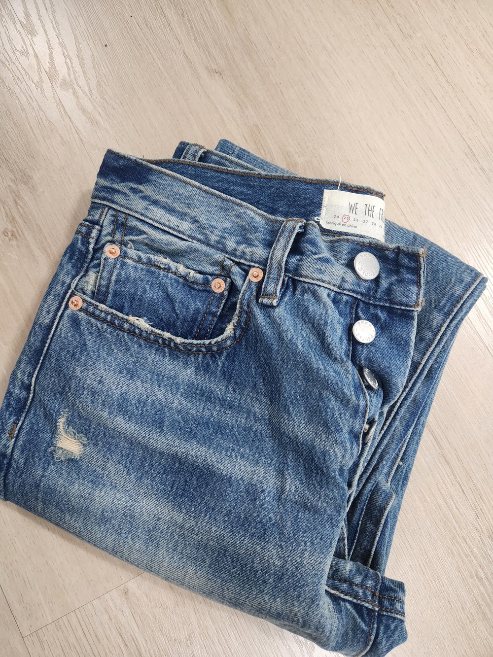 We The Free Women's Boyfriend Jeans - Blue